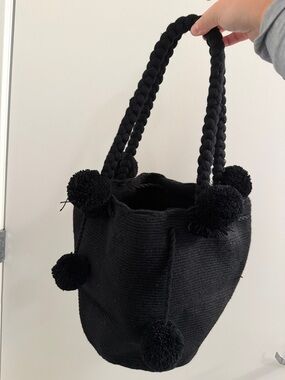 Woven Beach Bucket Bag
